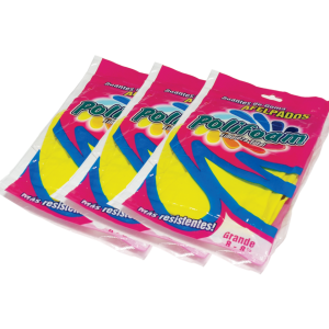 Guantes de goma