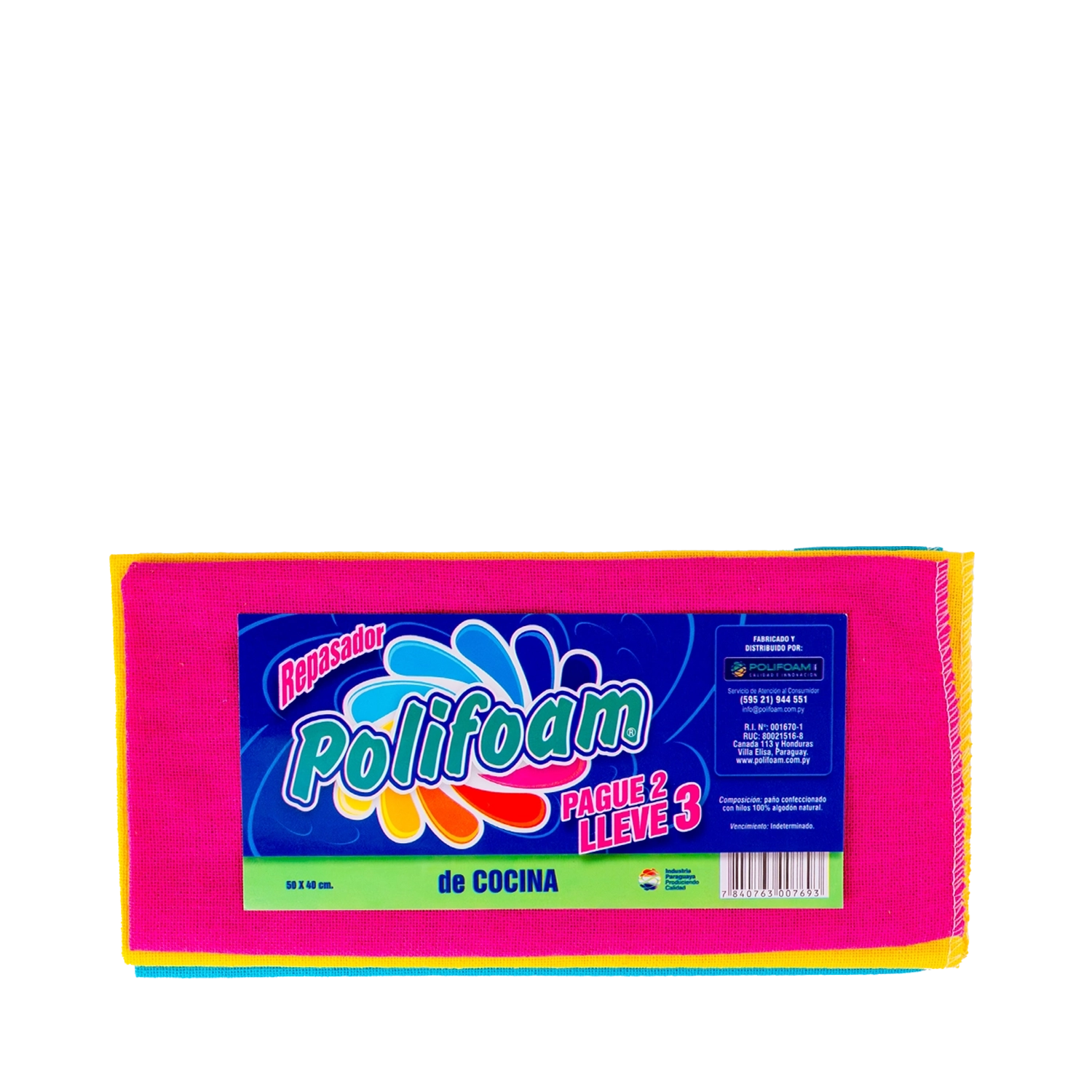 Repasador de cocina Pague 2 y Lleve 3