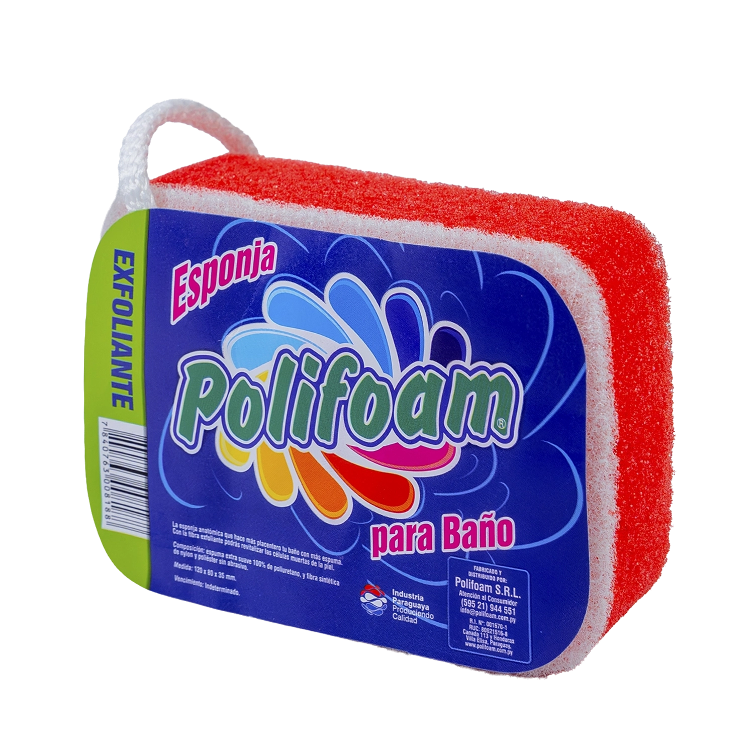 Esponja Exfoliante para baño