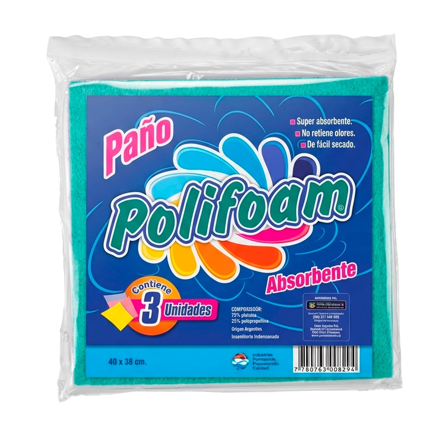 Paño Absorbente x 3 unid.