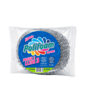 Esponja de acero Pague 2 Lleve 3