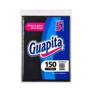 Bolsas ECONOMICAS de 150 lts x 5 unid.