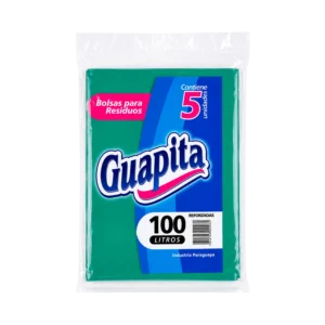 Bolsas REFORZADAS de 100 lts x 5 unid.