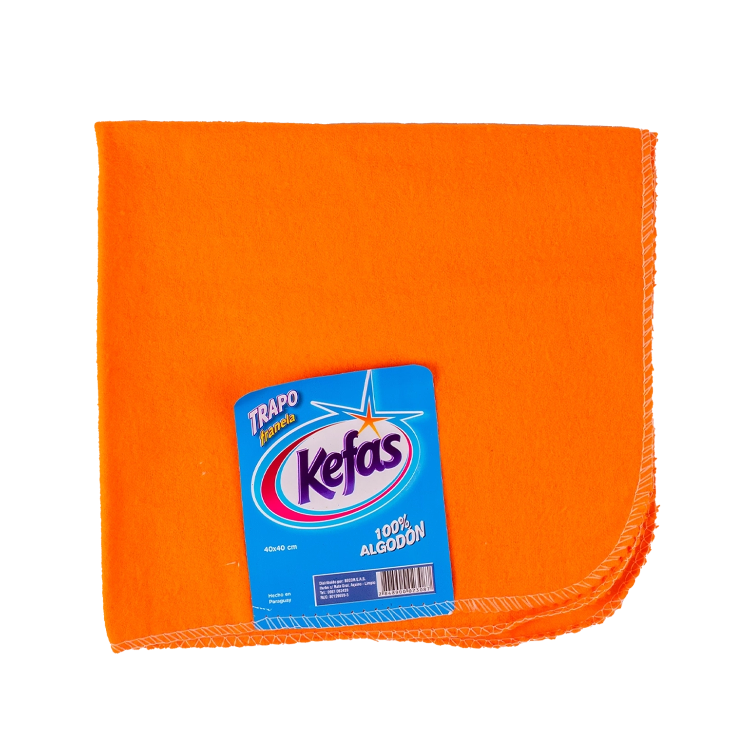 Trapo Franela 40x40cm KEFAS