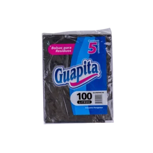 Bolsas ECONOMICAS de 100 lts x 5 unid.