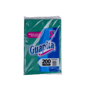 Bolsas REFORZADAS de 200 lts x 5 unid.