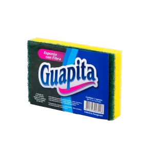Esponja Con Fibra 11x7x2cm