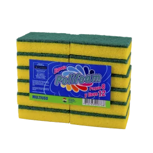 Fibra esponja Multiuso Pague 8 y Lleve 12
