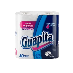 Papel higienico natural 30 mts x 4