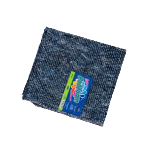 Trapo prensado color AZUL de 50 x 45 cm.